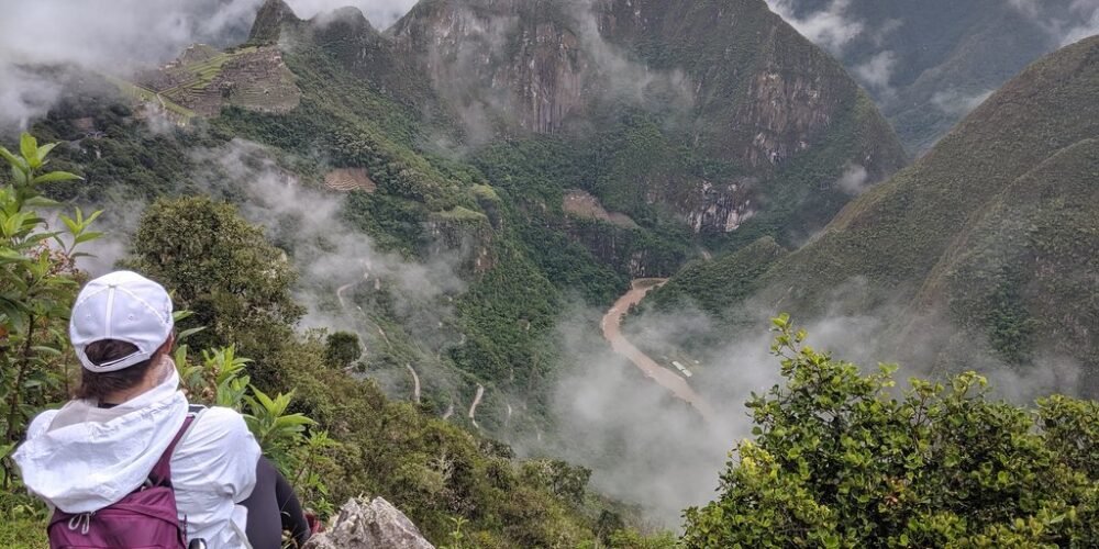 Machu Picchu a beautiful view from Inti Punku