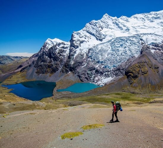 beautiful everything I see the pucacocha lake and the ausangate snowy mountain reserve it and live a real adventure in the ausagate trek 3 days.
