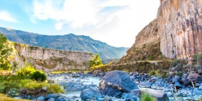 Stop in the Colca Canyon Valley