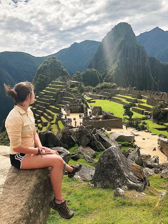Beautiful view of Machu Picchu