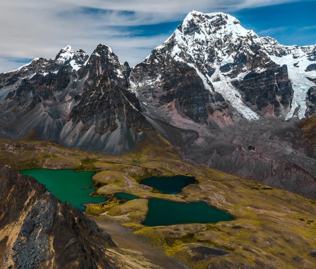 The first views of the lagoons