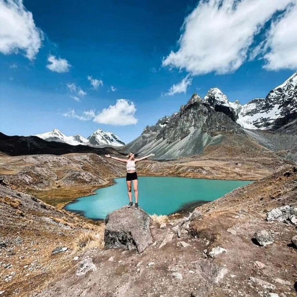 Ausangate Lake or Azul Cocha