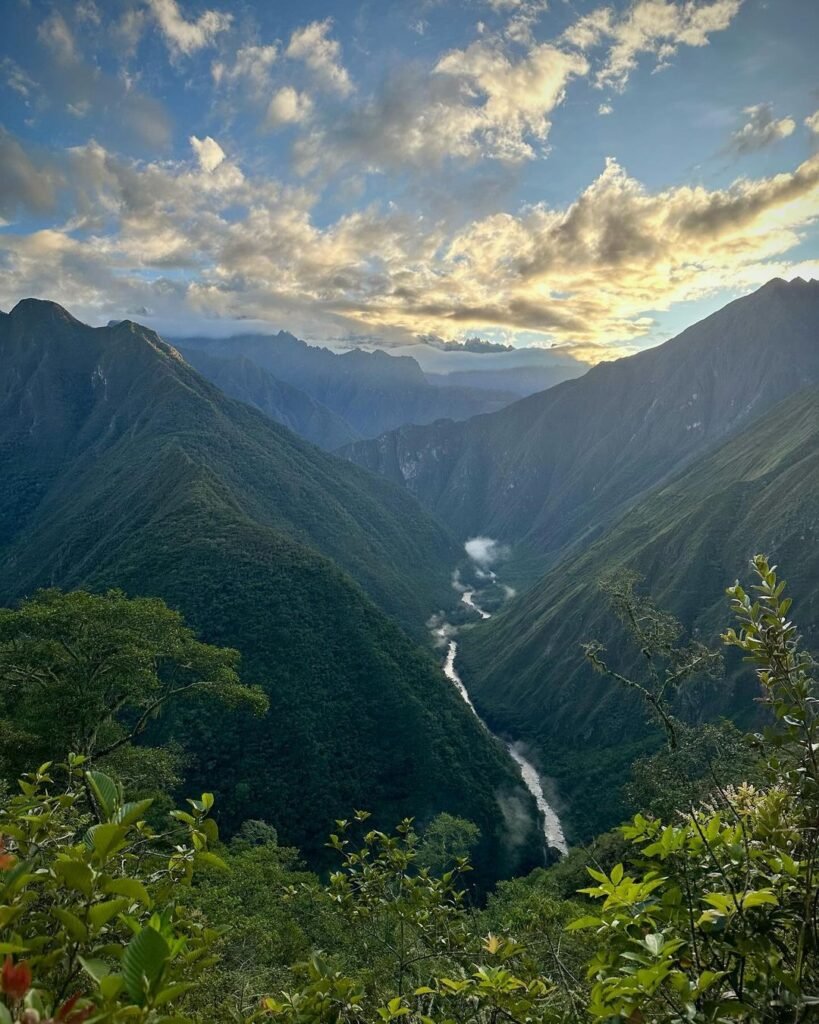 An incredible view of the Inca Trail