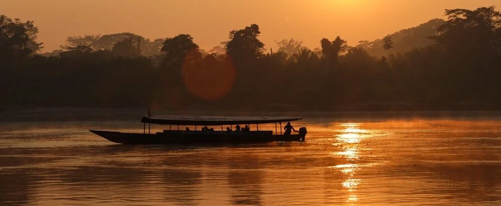 Boat trip to Monkey Island