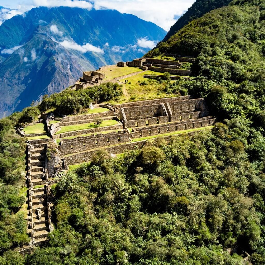 Discover the mysterious Inca city of Choquequirao, hidden among the mountains of Cusco