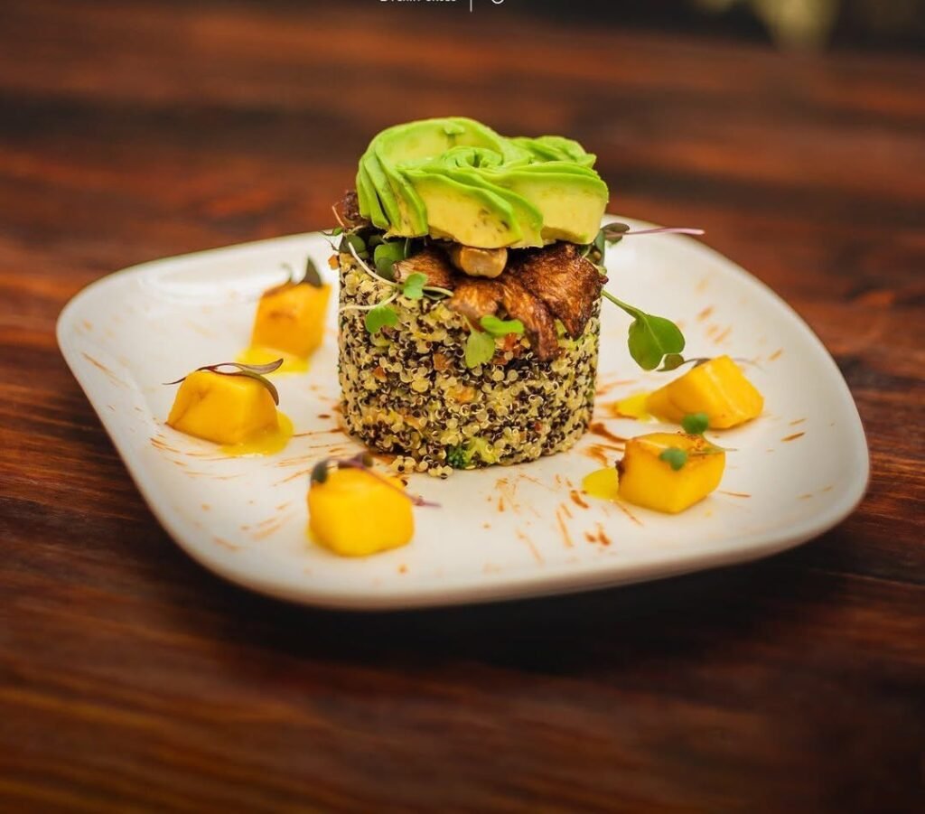 Quinoa salad is perfect for you.