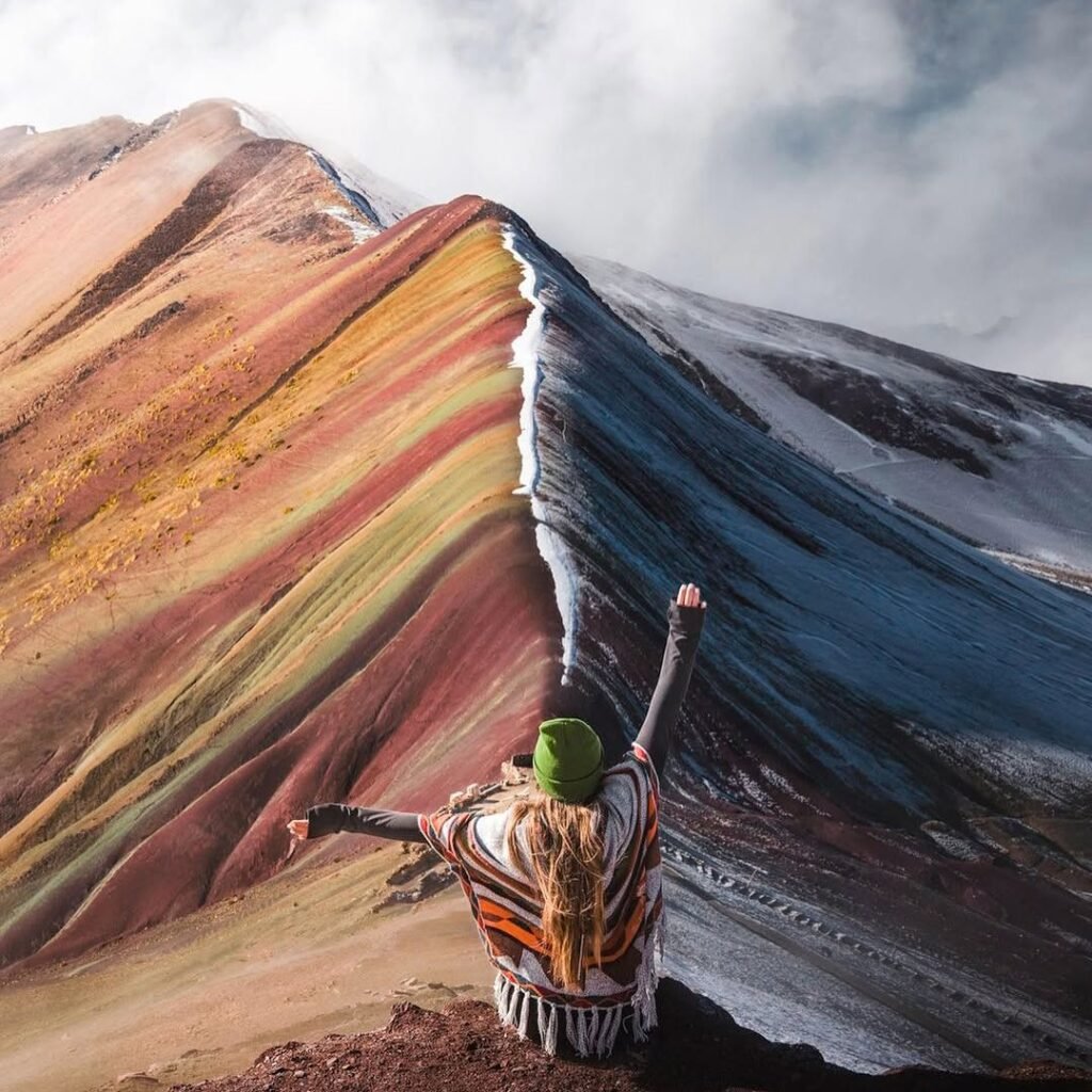 Rainbow Mountain An explosion of colors