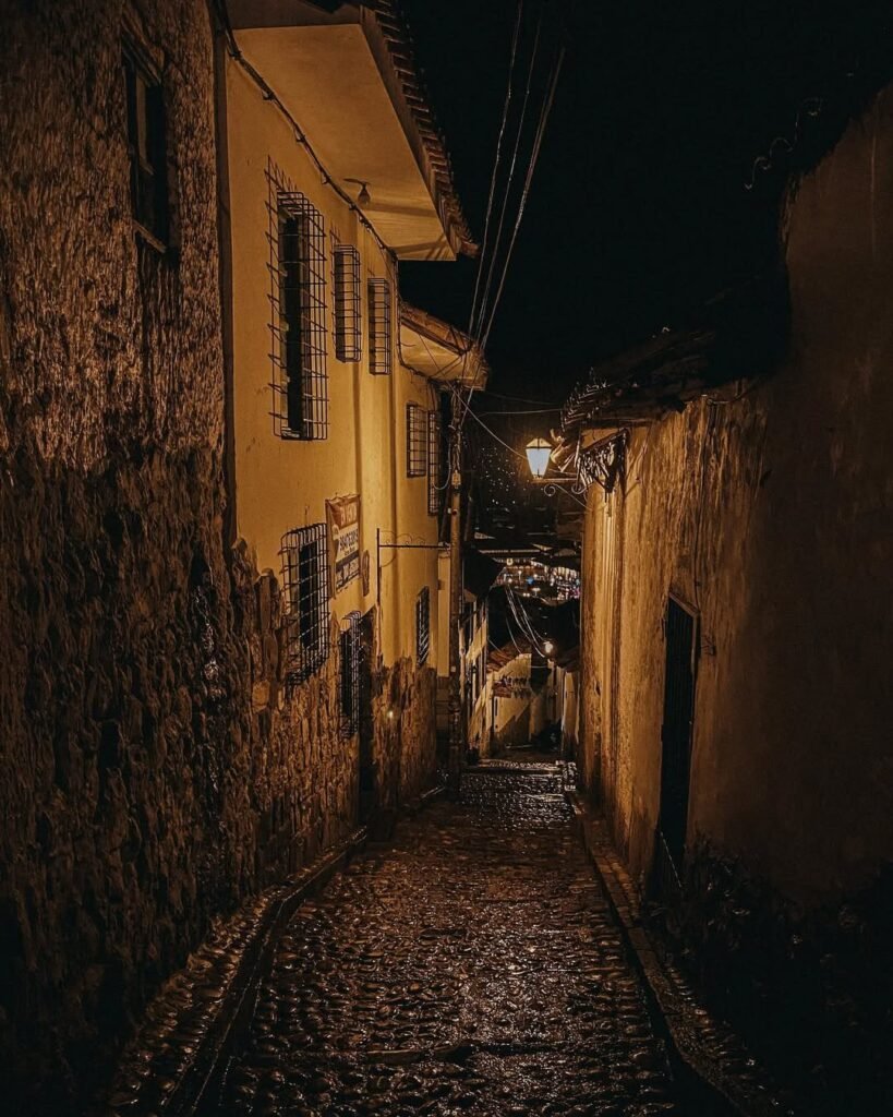 The Slippery Street of the San Cristóbal Neighborhood.