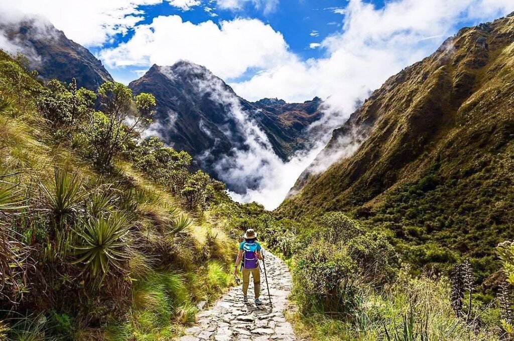 Today, you can explore this ancient path to reach Machu Picchu.