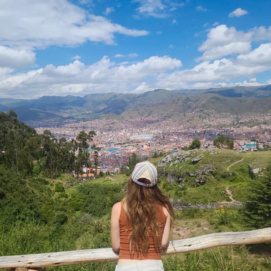 View of Cusco from Qenqo