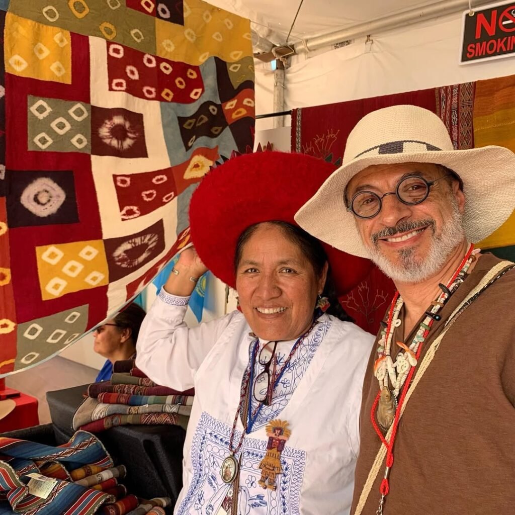 Nilda Callañaupa A. is a major force in folk art and a textile legend, and is one of my folk art heroes!