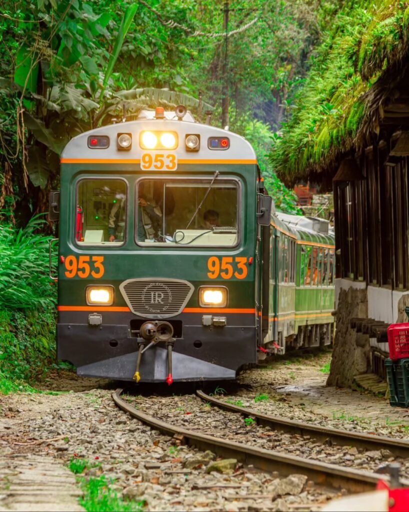 Peru Rail Train - Road to Aguas Calientes - Machu Picchu