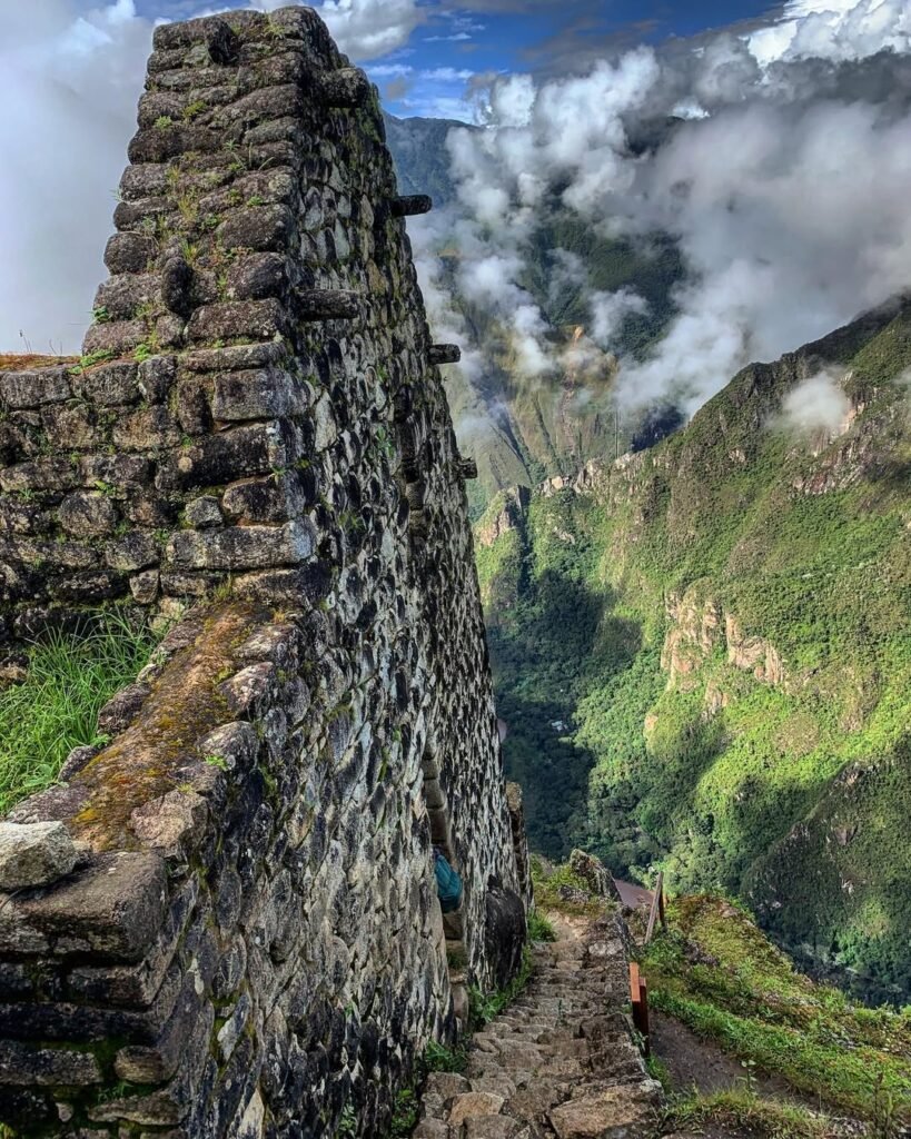 This is the path to Huayna Picchu