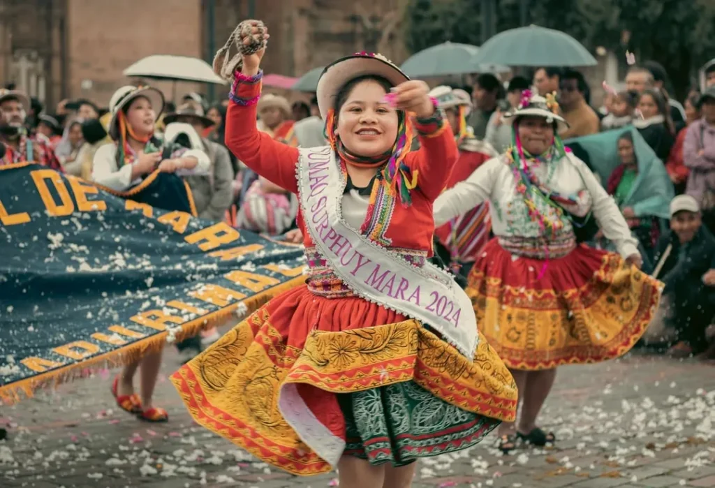 With much joy and tradition from the heart of Cusco