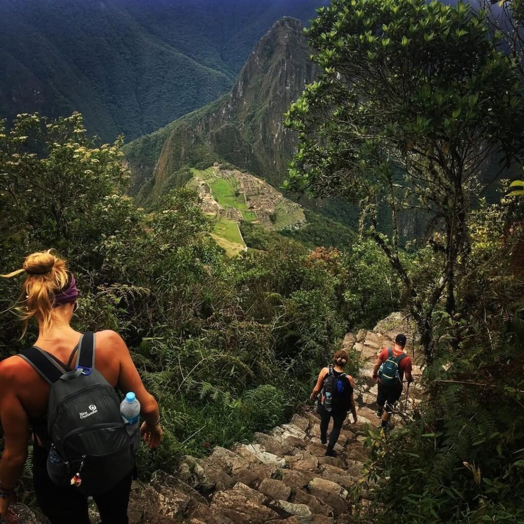 You are ready for the stairs. All travelers will always have the most beautiful views of Machu Picchu.