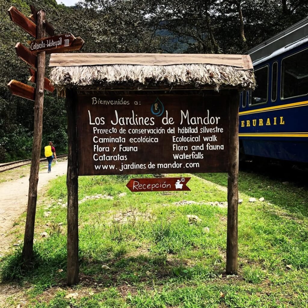 Mandor Gardens offers a stunning contrast to the austere ruins of Machu Picchu