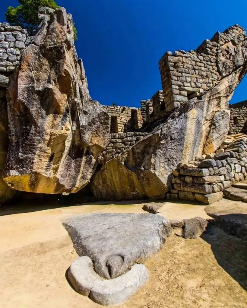 Temple of the Condor in Machu Picchu